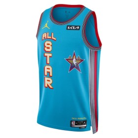Canotte Uomo All-Star 2025 Jaylen Brown Jordan Blu Swingman